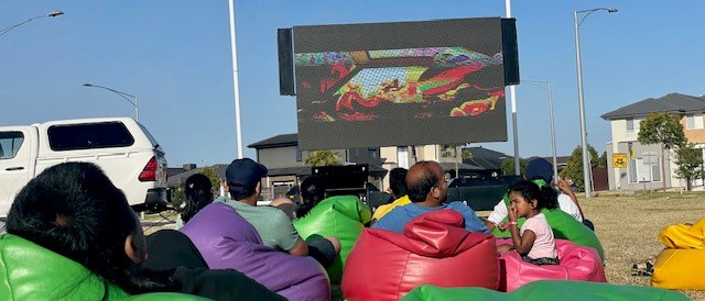 Movie Night at Stanmore Crescent Park at Jubilee